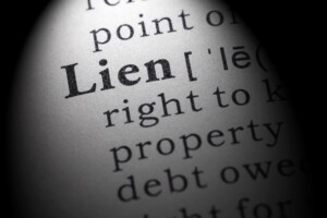 What is a property lien