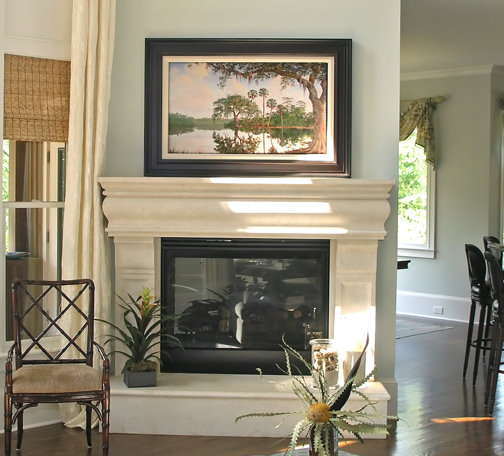 Anchor and Balance Your Mantel 