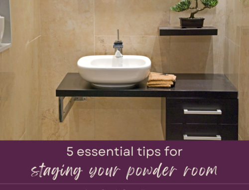 5 Essential Tips for Staging a Powder Room to Sell Your Home