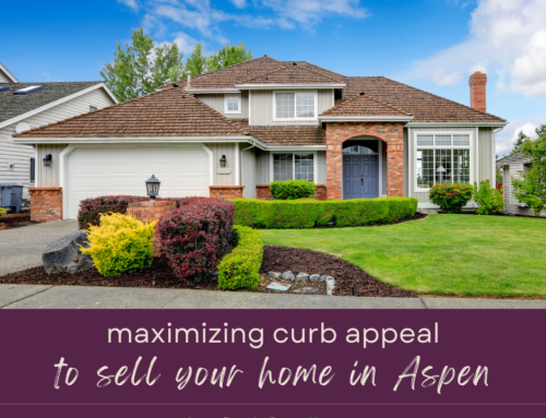 Maximizing Curb Appeal: Tips for Selling Your Aspen Home