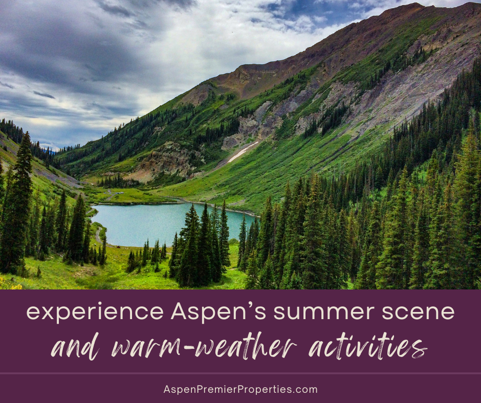 Experience aspens summer scene outdoor activities in your own backyard